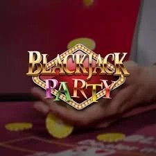 Blackjack Party logo by Evolution ToonieBet Casino