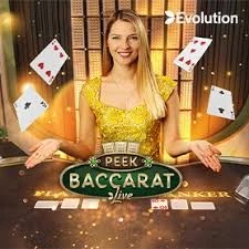 Play the Peek Baccarat slot by Evolution on ToonieBet Casino